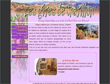 Tablet Screenshot of gitesdechatillon.fr